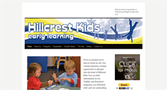 Desktop Screenshot of hillcrestkids.com